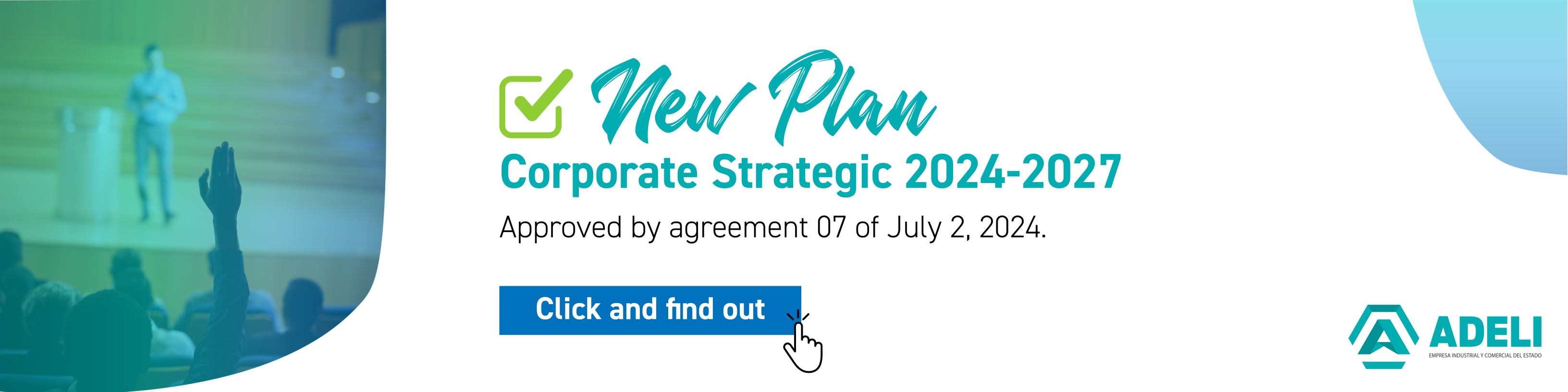 New Corporate Strategic Plan 2024-2027