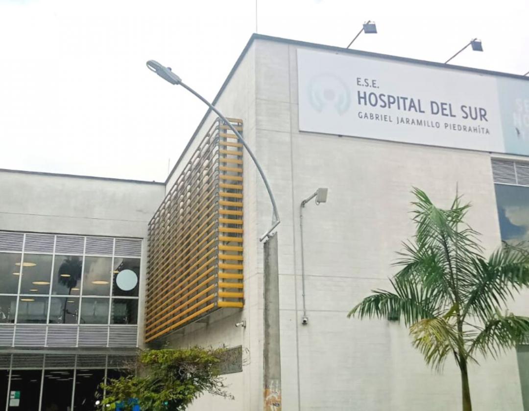Fachada de la E.S.E Hospital del Gabriel Piedrahita Jaramillo